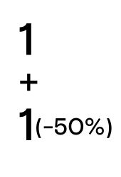 1+ 1-50% 