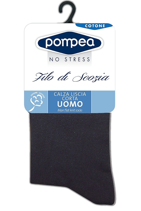 COTTON LISLE MEN SOCKS FLAT KNIT