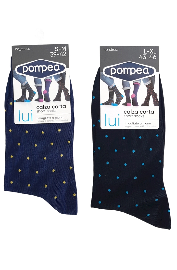 POMPEA BALI - ΑΝΔΡΙΚΗ ΒΑΜΒΑΚΕΡΗ ΚΑΛΤΣΑ ΜΕ ΣΧΕΔΙΟ ΠΟΥΑ