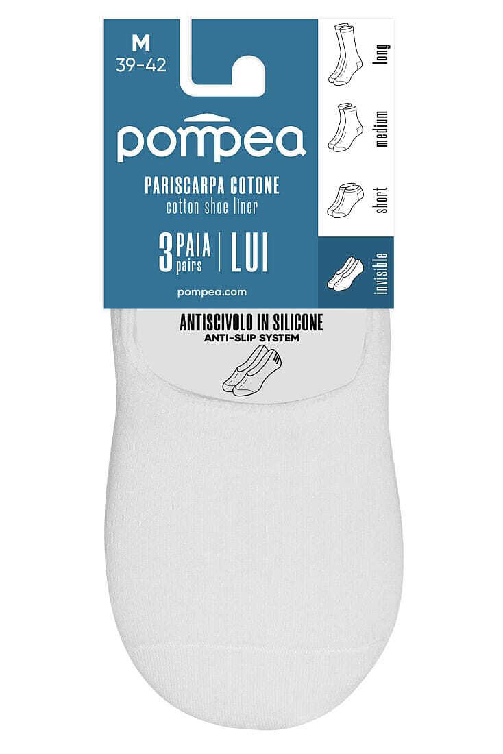 PARISCARPA LUI X3 ΣΟΥΜΠΑ SNEAKER ΒΑΜΒΑΚΕΡΟ, ΑΘΛΗΤΙΚΟ, ΜΕ ΣΙΛΙΚΟΝΗ (3ΖΕΥΓΗ)