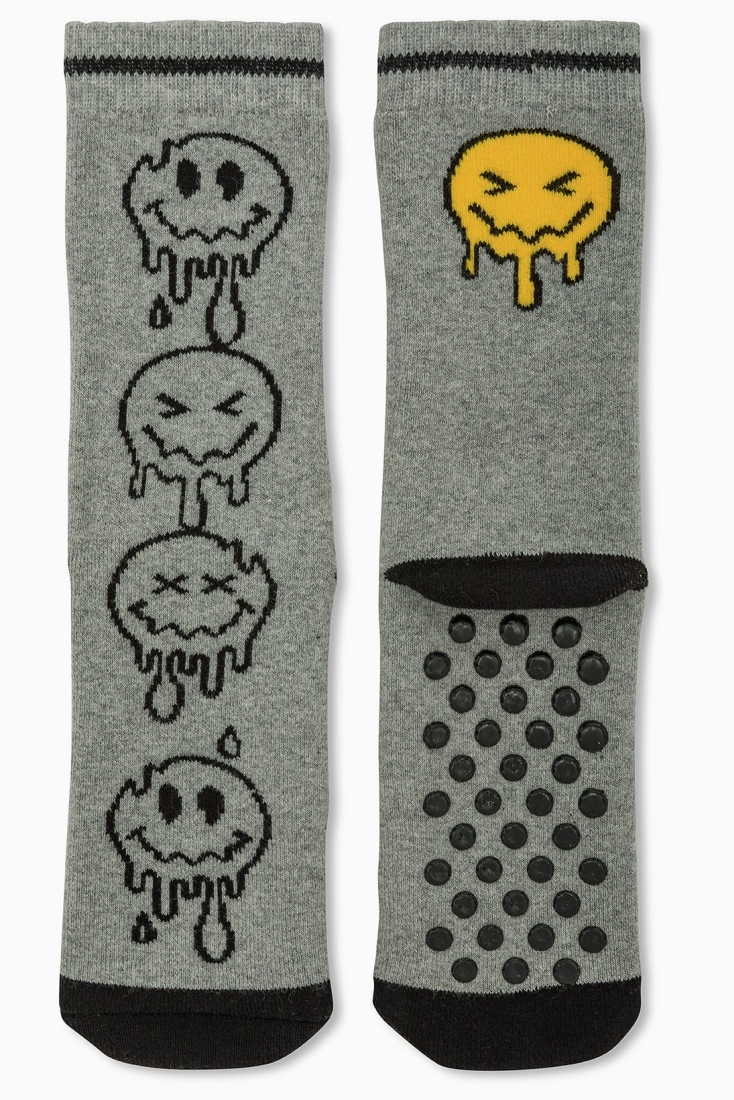 ΑΓΟΡΙΣΤΙΚΗ ΦΡΟΤΕ  ΒΑΜΒΑΚΕΡΗ ΚΑΛΤΣΟΠΑΝΤΟΦΛΑ ΜΕ ΑΝΤΙΟΛΗΣΘΗΤΙΚΗ ΠΑΤΟΥΣΑ ABS KAI ΣΧΕΔΙΟ E-MOJI - ABS CZ M.JACK