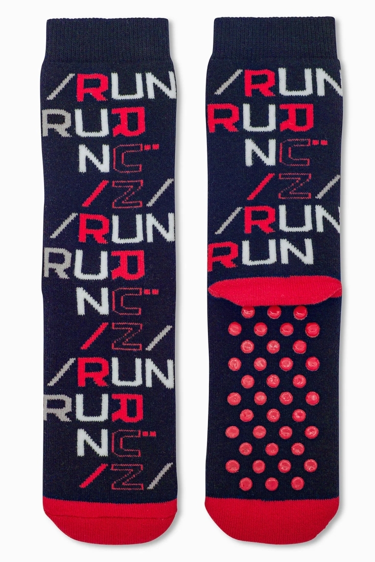 ΑΓΟΡΙΣΤΙΚΗ ΦΡΟΤΕ ΒΑΜΒΑΚΕΡΗ ΚΑΛΤΣΟΠΑΝΤΟΦΛΑ  ΜΕ ΑΝΤΙΟΛΗΣΘΗΤΙΚΗ ΠΑΤΟΥΣΑ ABS KAI ΣΧΕΔΙΟ RUN LETTERING - ABS CZ M.MARCEL