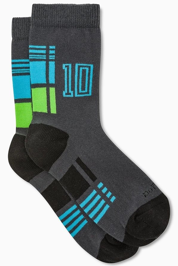 BOY COTTON NORMAL SOCKS WITH GEOMETRICAL PATTERN Nr10 - CZ BIMBO GABRIELE