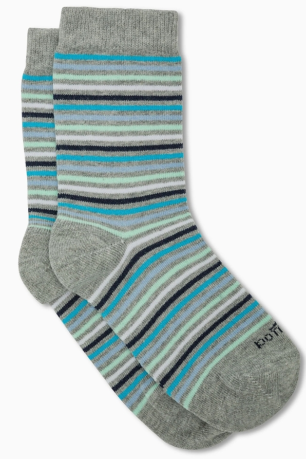 BOY COTTON NORMAL SOCKS WITH VARIOUS STRIPY PATTERNS - CZ BIMBO CRISTIAN