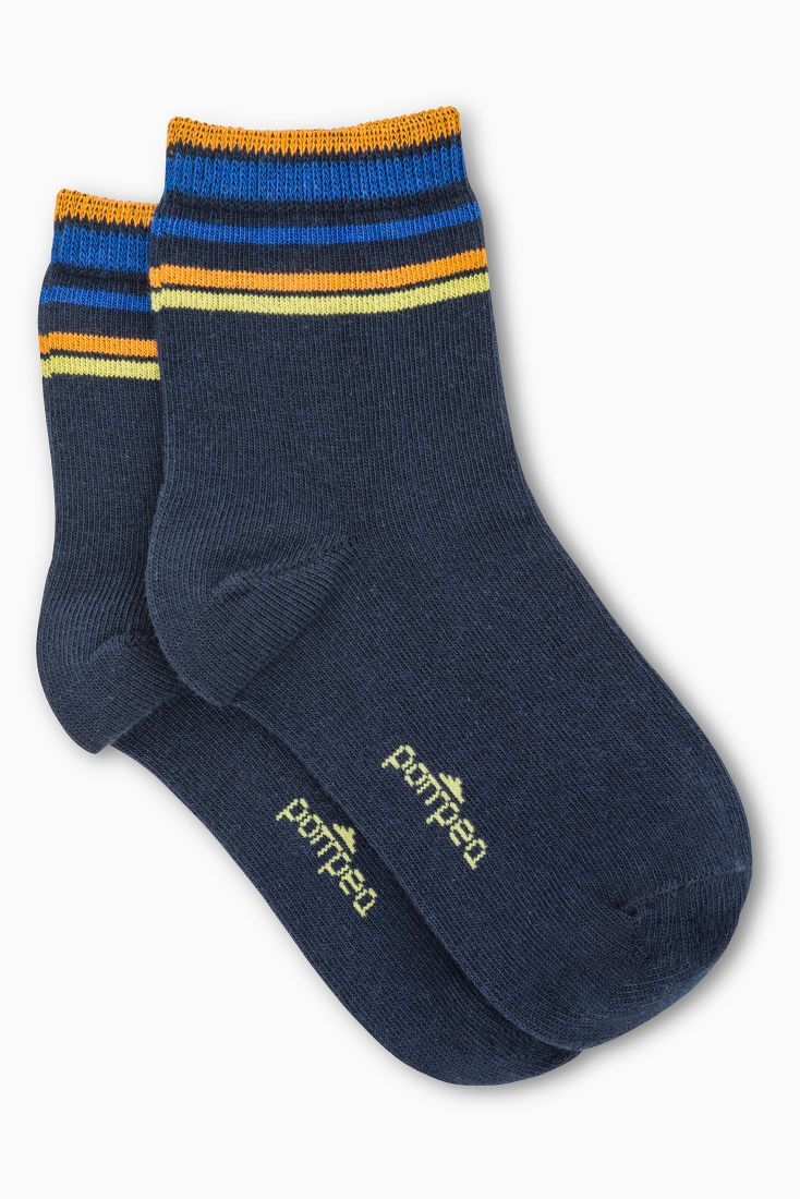 ΑΓΟΡΙΣΤΙΚΗ ΒΑΜΒΑΚΕΡΗ ΚΑΛΤΣΑ ΜΕ ΡΙΓΕ ΣΚΑΚΙ ΚΑΙ IT'S OK ΣΧΕΔΙΟ - CZ TENNIS SANDRO