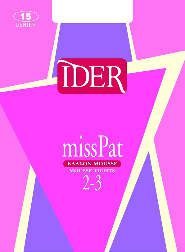 ΓΥΝΑΙΚΕΙΟ ΚΑΛΣΟΝ 15DEN MOUSSE ΓΙΑ XS-M ΜΕΓΕΘΗ - MISS PAT 2-3