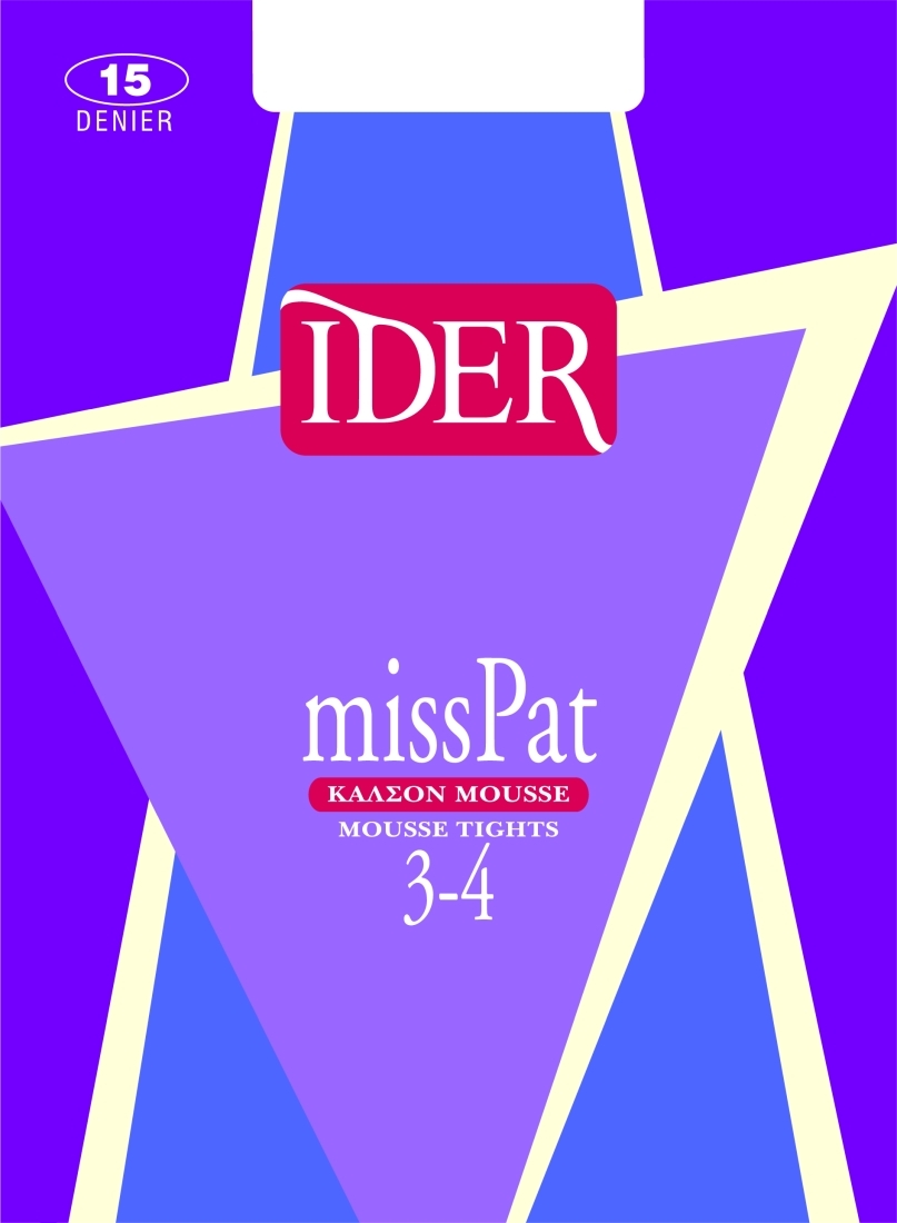 ΓΥΝΑΙΚΕΙΟ ΚΑΛΣΟΝ 15DΕΝ MOUSSE ΜΕ ΔΙΠΛΟ ΚΑΒΑΛΟ ΓΙΑ ΜΕΓΕΘΗ L-XL - MISS PAT 3-4