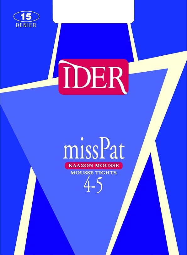 WOMAN TIGHTS 15DEN WITH EXTRA WAISTBAND FOR PLUS+ SIZES 2XL-3XL - MISS PAT 4-5