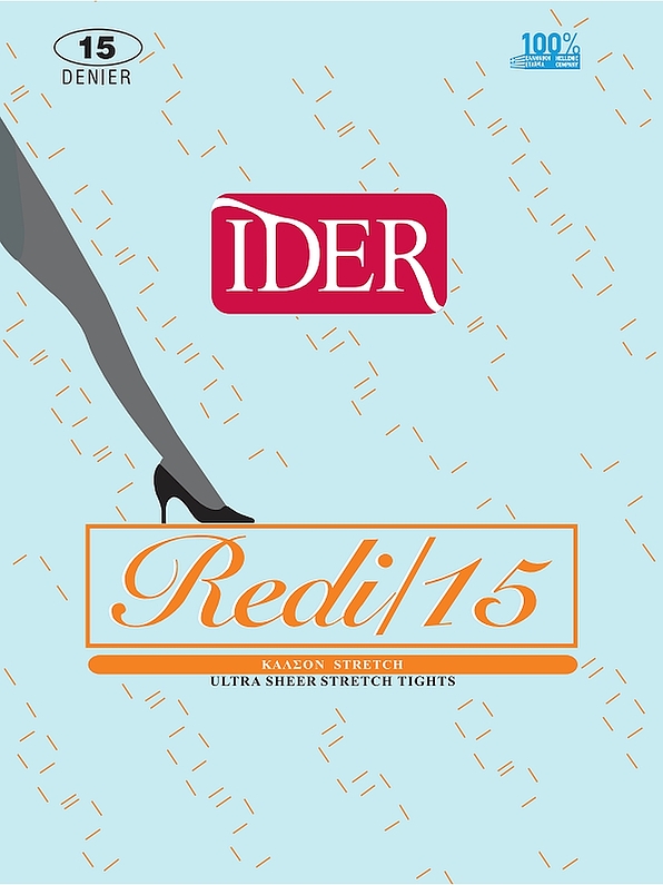 REDI 15 WOMAN ULTRA SHEER TIGHTS 15DEN WITH PANTY
