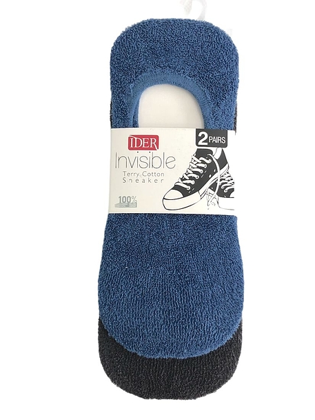 IDER SOCKS - SNEAKER SPORT ΒΑΜΒΑΚΕΡΟ( 2 ΖΕΥΓΗ ), ΜΕ ΦΡΟΤΕ ΕΣΩΤΕΡΙΚΟ, ΧΩΡΙΣ ΡΑΦΕΣ