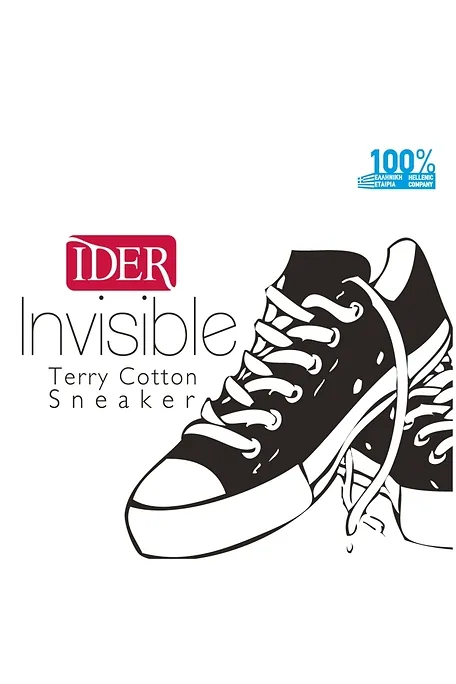 IDER SOCKS - SNEAKER SPORT ΒΑΜΒΑΚΕΡΟ, ΜΕ ΦΡΟΤΕ ΕΣΩΤΕΡΙΚΟ, ΧΩΡΙΣ ΡΑΦΕΣ.