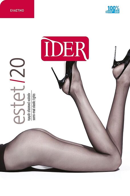 ESTET 20DEN ΛΕΠΤΟ ΔΙΑΦΑΝΟ ΗΜΙΜΑΤ ΟΛΟΣΩΜΟ ΕΝΙΣΧΥΜΕΝΟ ΕΛΑΣΤΙΚΟ ΚΑΛΣΟΝ