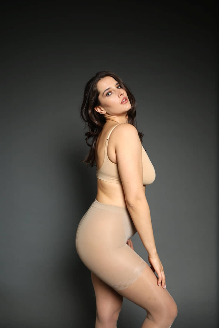 OUTLINE 20DEN BODY SHAPING  ΛΕΠΤΟ ΔΙΑΦΑΝΟ ΕΝΙΣΧΥΜΕΝΟ ΕΛΑΣΤΙΚΟ ΚΑΛΣΟΝ ΛΑΣΤΕΞ ΚΙΛΟΤΑ ΜΕ ΠΟΔΙ ΜΕΓΑΛΑ ΜΕΓΕΘΗ