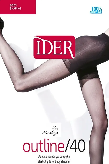 OUTLINE 40DEN BODY SHAPING ΔΙΑΦΑΝΟ ΕΝΙΣΧΥΜΕΝΟ ΕΛΑΣΤΙΚΟ ΚΑΛΣΟΝ ΛΑΣΤΕΞ ΚΙΛΟΤΑ ΜΕ ΠΟΔΙ ΜΕΓΑΛΑ ΜΕΓΕΘΗ