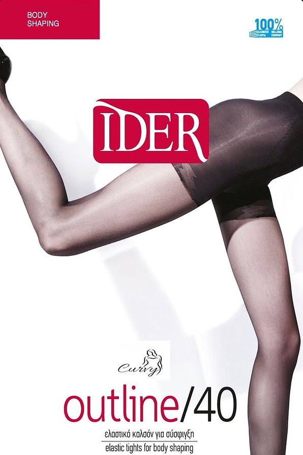 OUTLINE 40DEN BODY SHAPING ΔΙΑΦΑΝΟ ΕΝΙΣΧΥΜΕΝΟ ΕΛΑΣΤΙΚΟ ΚΑΛΣΟΝ ΛΑΣΤΕΞ ΚΙΛΟΤΑ ΜΕ ΠΟΔΙ ΜΕΓΑΛΑ ΜΕΓΕΘΗ