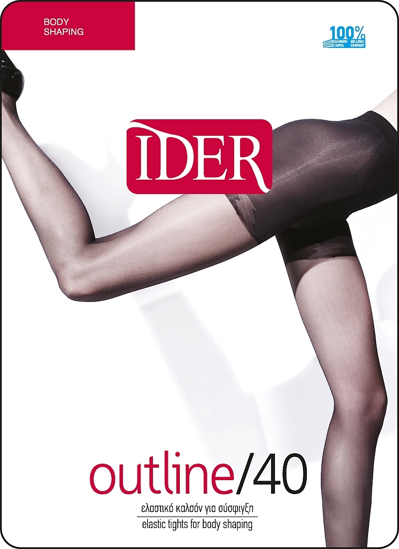 OUTLINE 40DEN BODY SHAPING  ΔΙΑΦΑΝΟ ΕΝΙΣΧΥΜΕΝΟ ΕΛΑΣΤΙΚΟ ΚΑΛΣΟΝ ΛΑΣΤΕΞ ΚΙΛΟΤΑ ΜΕ ΠΟΔΙ