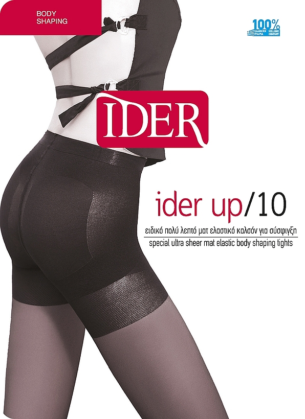 IDER UP 10 - ULTRA SHEER MATT ELASTIC BODY SHAPING TIGHTS