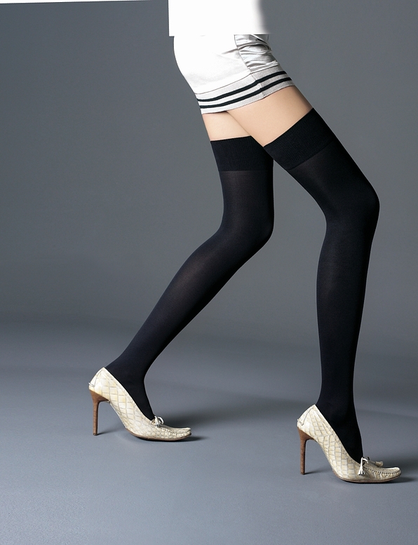 SMART 50DEN OPAQUE MICROFIBRE 3D AND SILICONATED BAND