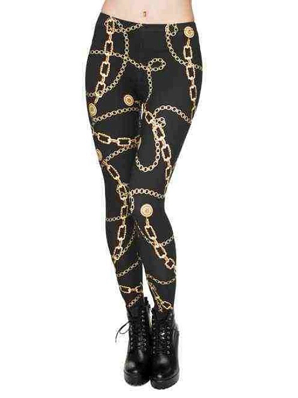 IDER CHAINS - DIGITAL PRINT ELASTIC LEGGINGS