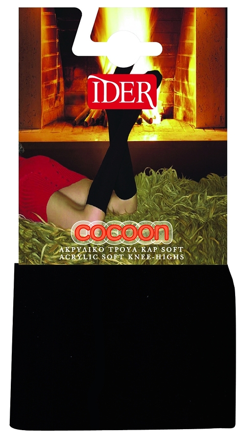 COCOON WOMAN SOFT ACRYLIC KNEE HIGHS
