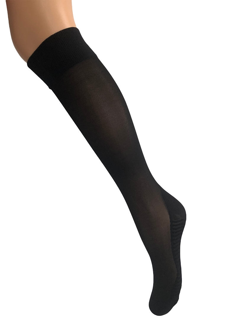 EASY STEP 40 DEN SHEER ELASTIC KNEE HIGH WITH REINFORCED MASSAGE FOOT
