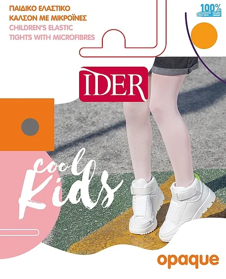 ΑΔΙΑΦΑΝΟ ΜΟΝΟΚΟΜΜΑΤΟ ΕΛΑΣΤΙΚΟ ΠΑΔΙΚΟ ΚΑΛΣΟΝ, ΑΠΟ ΜΙΚΡΟΙΝΕΣ IDER SILIA OPAQUE 40D