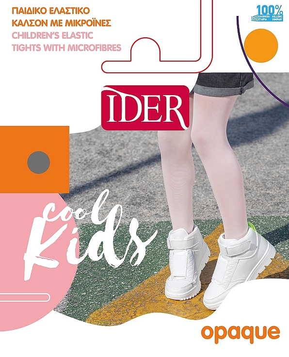 ELASTIC MICROFIBRE GHILDREN'S TIGHTS IDER SILIA OPAQUE 40D