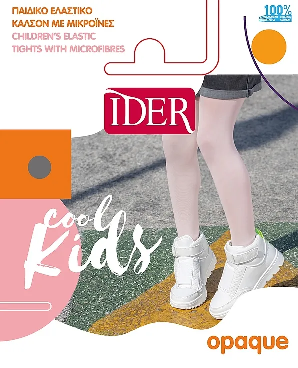 ΑΔΙΑΦΑΝΟ ΜΟΝΟΚΟΜΜΑΤΟ ΕΛΑΣΤΙΚΟ ΠΑΔΙΚΟ ΚΑΛΣΟΝ, ΑΠΟ ΜΙΚΡΟΙΝΕΣ IDER SILIA OPAQUE 40D