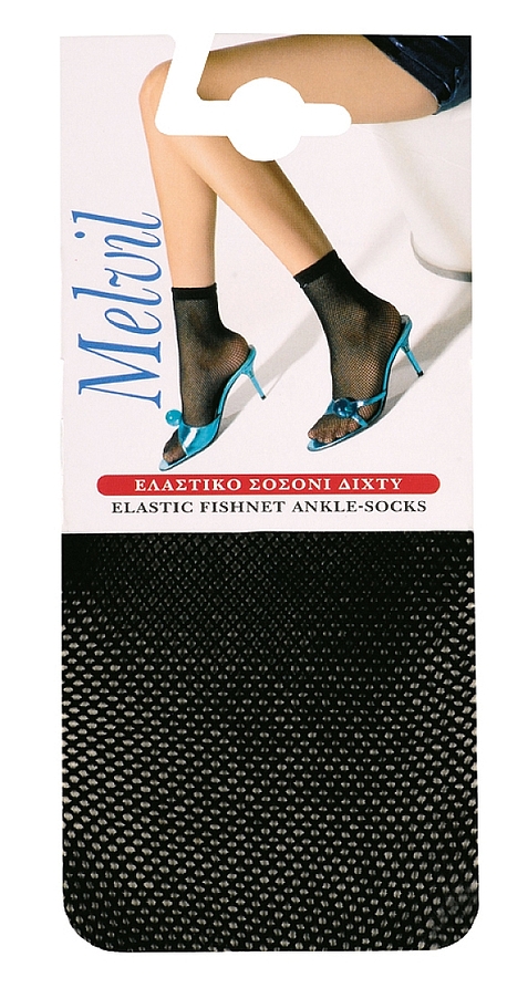 IDER MELVIL - ELASTIC FISHNET ANKLE SOCKS