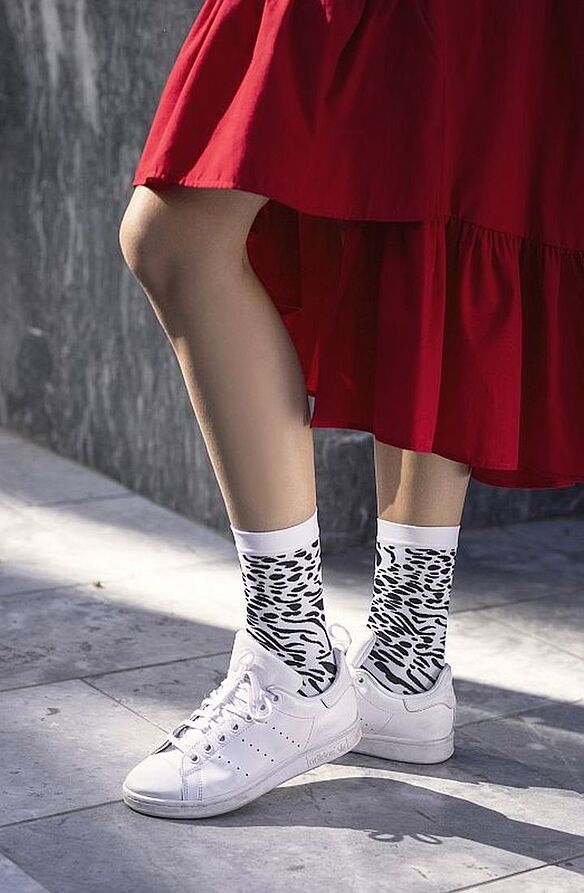 IDER - ELASTIC FASHION ANKLE SOCKS 60 DEN