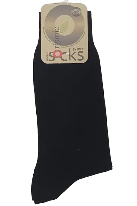 ΑΝΔΡΙΚΗ ΚΑΛΤΣΑ ΠΕΝΙΕ ΜΟΝΟΧΡΩΜΗ ΑΠΟ ΟΡΓΑΝΙΚΟ ΒΑΜΒΑΚΙ