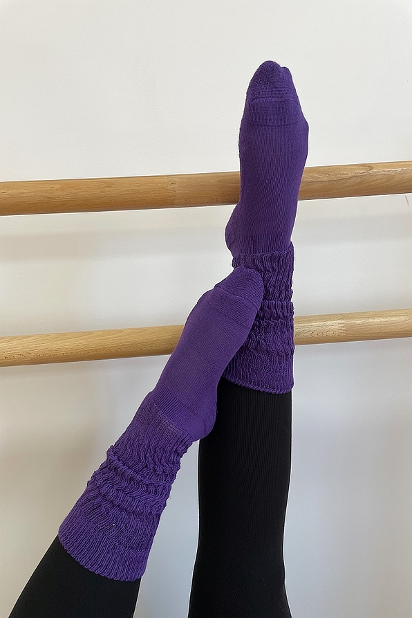 WOMAN STAPLE SLOUCH SOCKS