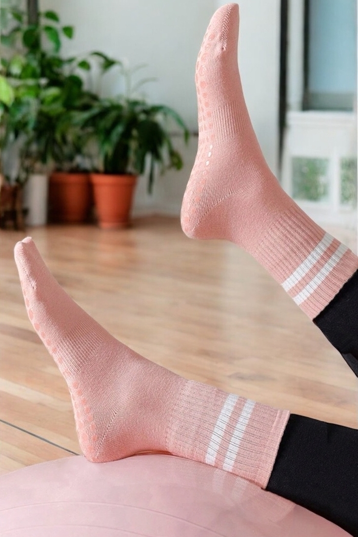 ΓΥΝΑΙΚΕΙΑ ΓΙΟΓΚΑ ΑΘΛΗΤΙΚΗ ΚΑΛΤΣΑ ΜΕ ΔΥΟ ΡΙΓΕΣ ΚΑΙ ABS