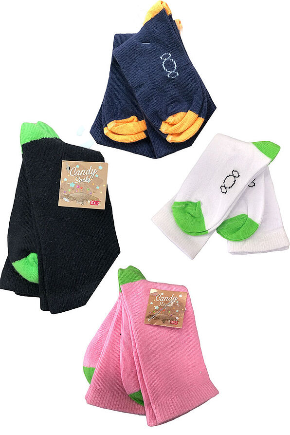 KID'S SOCKS IN VARIOUS COLORS