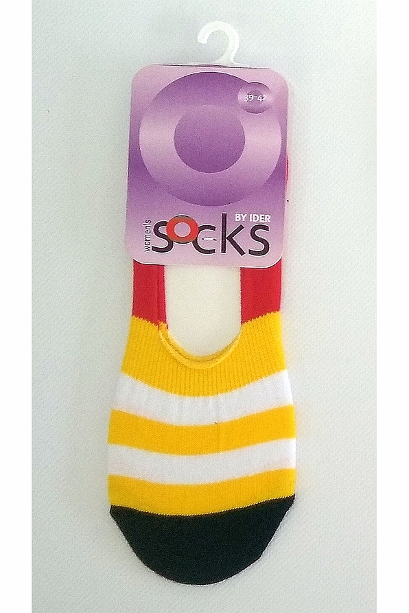 IDER- WOMEN COTTON FASHION SHOELINER WITH MOTIF