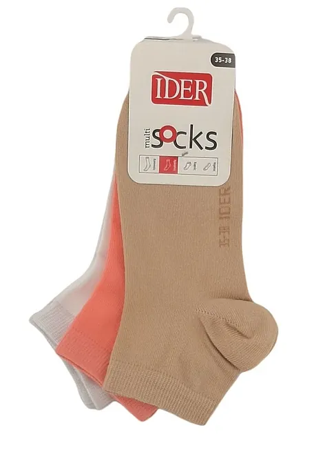 3-PACK UNISEX HMIKONTH ΚΑΛΤΣΑ ΑΣΤΡΑΓΑΛΟΥ ΒΑΜΒΑΚΕΡΗ ΜΟΝΟΧΡΩΜΗ ΦΤΑΝΕΙ ΠΑΝΩ ΑΠΟ ΑΣΤΡΑΓΑΛΟ