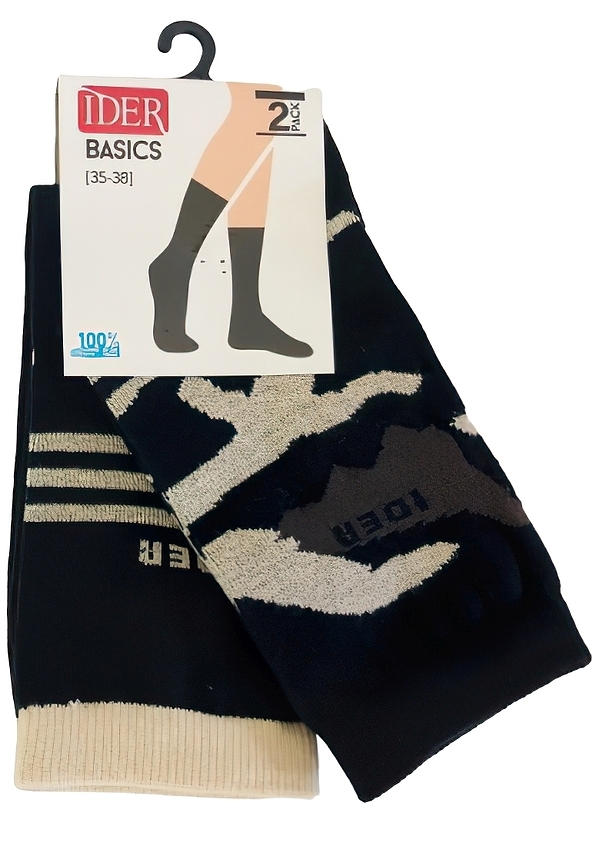 IDER SOCKS - MEN FASHION COTTON SOCKS (2 PACK)
