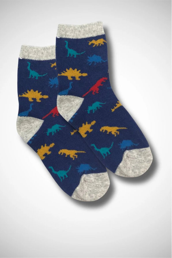 ΠΑΙΔΙΚΗ ΒΑΜΒΑΚΕΡΗ ΕΛΑΣΤΙΚΗ ΚΑΛΤΣΑ ΜΕ ΣΧΕΔΙΟ ΔΕΙΝΟΣΑΥΡΟΙ