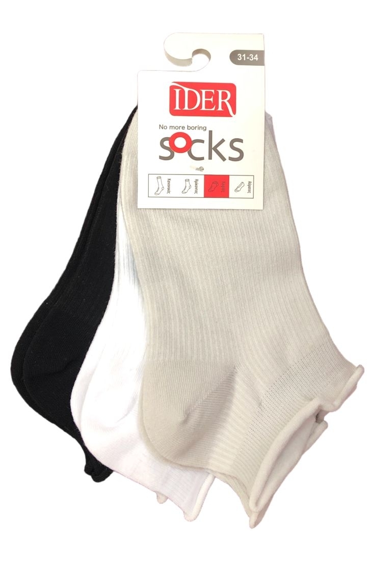 3-PACK ΠΑΙΔΙΚΗ ΚΟΦΤΗ ΒΑΜΒΑΚΕΡΗ ΡΙΜΠ ΚΑΛΤΣΑ ΑΣΤΡΑΓΑΛΟΥ ΜΕ ΕΛΕΥΘΕΡΟ ΤΕΛΕΙΩΜΑ