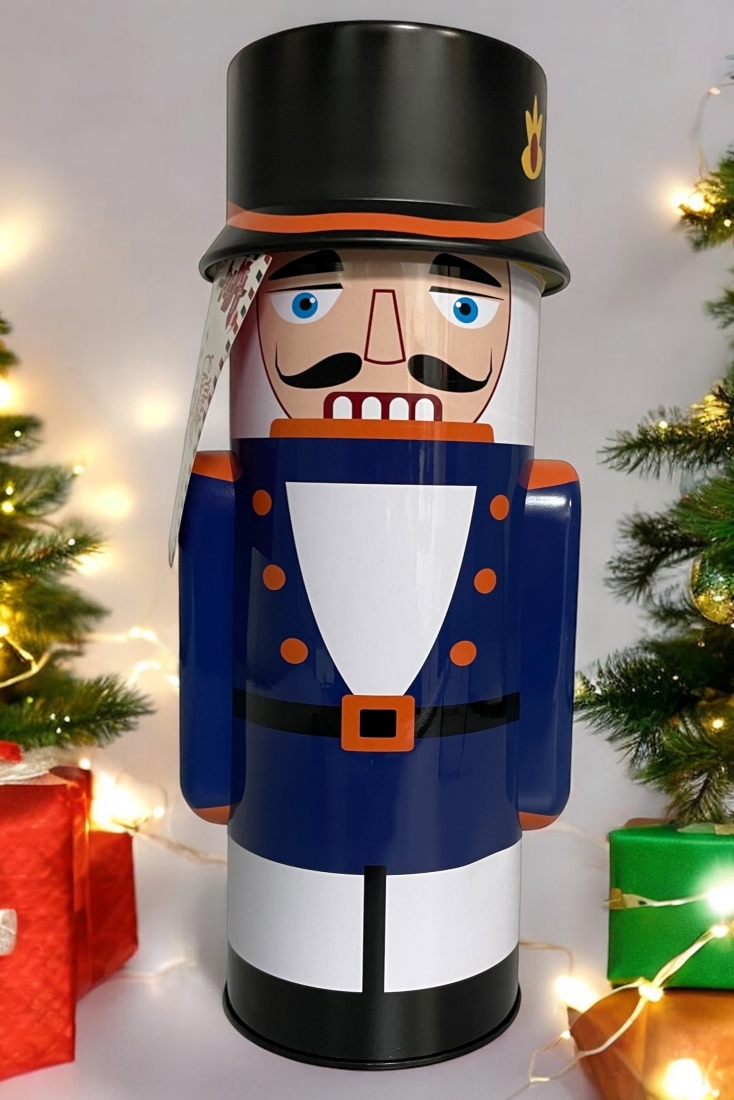 2-PACK ΧΝΟΥΔΩΤΕΣ ΚΑΛΤΣΕΣ ΥΠΝΟΥ ΜΕ ΑΝΤΙΟΛΗΣΘΗΤΙΚΗ ΠΑΤΟΥΣΑ ABS ΣΕ ΜΕΤΑΛΛΙΚΟ ΚΟΥΤΙ ΜΟΛΥΒΕΝΙΟΣ ΣΤΡΑΤΙΩΤΗΣ