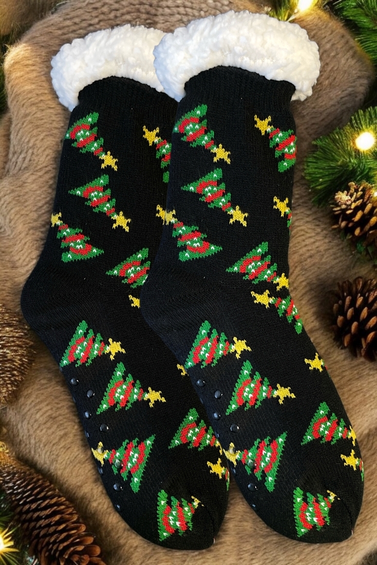 ΚΑΛΤΣΟΠΑΝΤΟΦΛΑ ΜΕ ΑΝΤΙΟΛΗΣΘΗΤΙΚΗ ΠΑΤΟΥΣΑ ABS ΕΣΩΤΕΡΙΚΗ ΖΕΣΤΗ ΜΑΛΑΚΗ ΕΠΕΝΔΥΣΗ ΚΑΙ ΣΧΕΔΙΟ ΧΡΙΣΤΟΥΓΕΝΝΙΑΤΙΚΑ ΔΕΝΤΡΑ