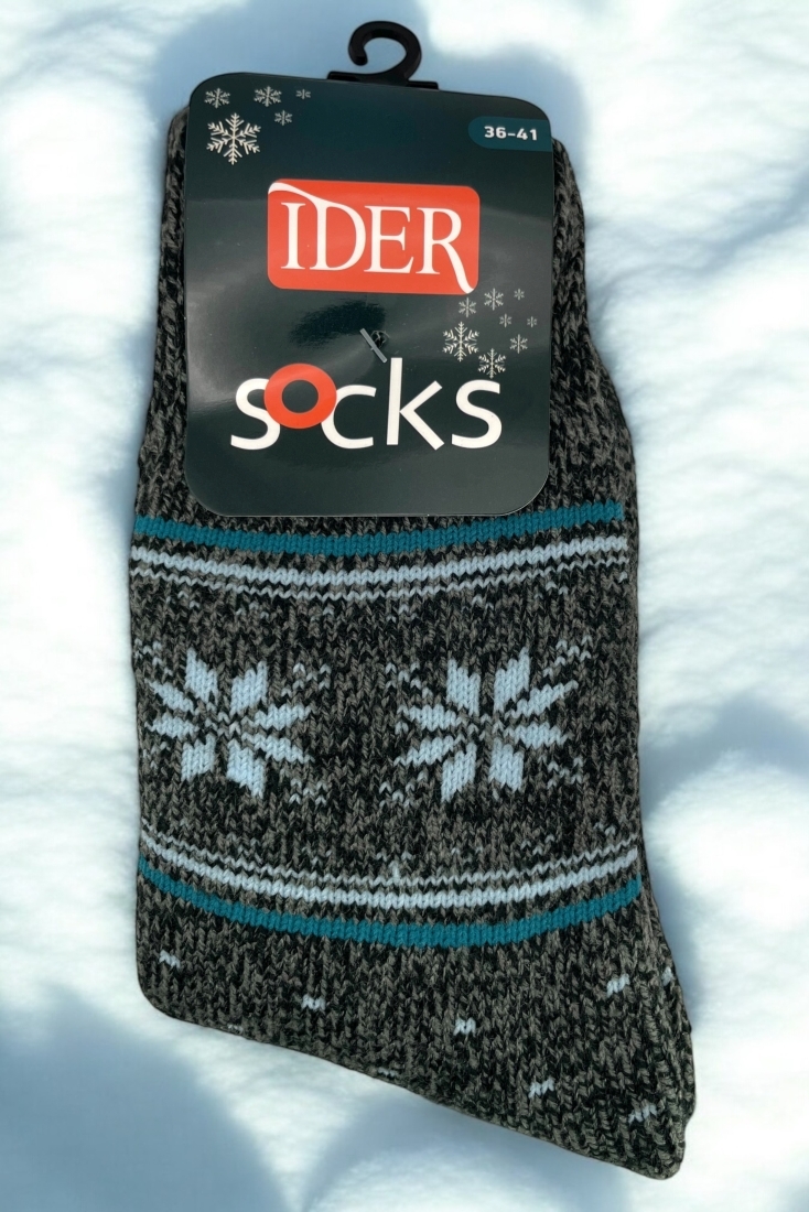 UNISEX ΧΕΙΜΩΝΙΑΤΙΚΗ ΚΑΛΤΣΑ ΠΟΛΥ ΖΕΣΤΗ ΣΧΕΔΙΟ ΧΙΟΝΟΝΙΦΑΔΑ