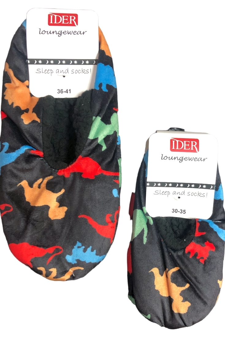 ΠΑΙΔΙΚΗ ΚΑΛΤΣΟΠΑΝΤΟΦΛΑ ΣΧΕΔΙΟ ΔΕΙΝΟΣΑΥΡΟΙ ΜΕ ΕΣΩΤΕΡΙΚΗ ΖΕΣΤΗ ΜΑΛΑΚΗ ΕΠΕΝΔΥΣΗ ΚΑΙ ΣΟΛΑ ΜΕ ABS