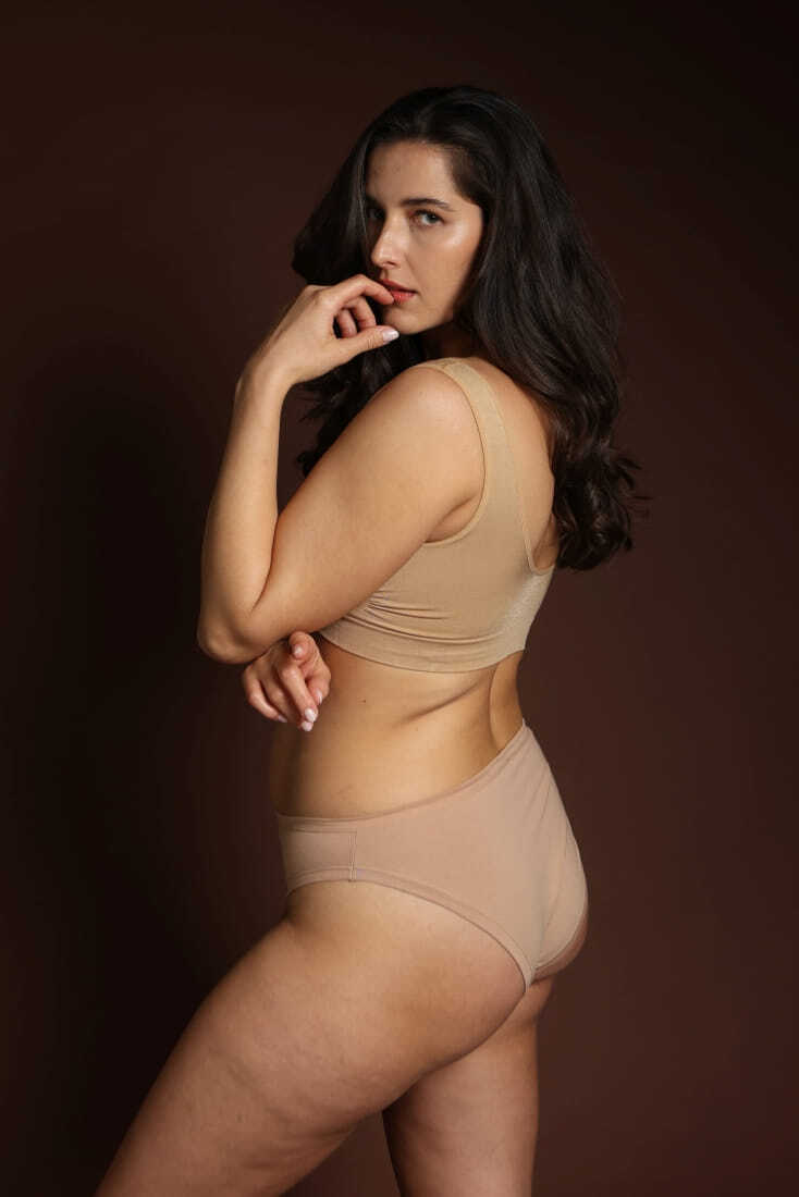 3-PACK BASICS ΓΥΝΑΙΚΕΙΟ BIKINI ΨΗΛΟΜΕΣΟ ΣΛΙΠ ΒΑΜΒΑΚΕΡΟ ΜΟΝΟΧΡΩΜΟ