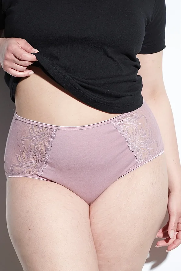 2-PACK ΓΥΝΑΙΚΕΙΟ MAXI ΣΛΙΠ ΒΑΜΒΑΚΕΡΟ ΜΕ ΔΑΝΤΕΛΑ ΣΤΟ ΠΛΑΙ