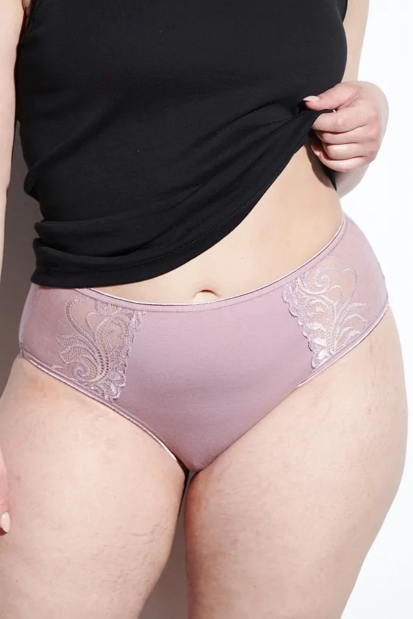 2-PACK ΓΥΝΑΙΚΕΙΟ MIDI ΣΛΙΠ ΒΑΜΒΑΚΕΡΟ ΜΕ ΔΑΝΤΕΛΑ ΣΤΟ ΠΛΑΙ