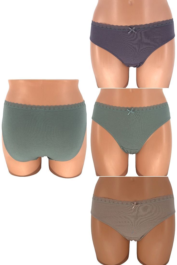 3-PACK ΓΥΝΑΙΚΕΙΟ ΒΙΣΚΟΖΗ ΣΛΙΠ BIKINI ΜΟΝΟΧΡΩΜΟ ΜΕ ΛΑΣΤΙΧΟ ΔΑΝΤΕΛΑΣ ΚΑΙ ΦΙΟΓΚΑΚΙ