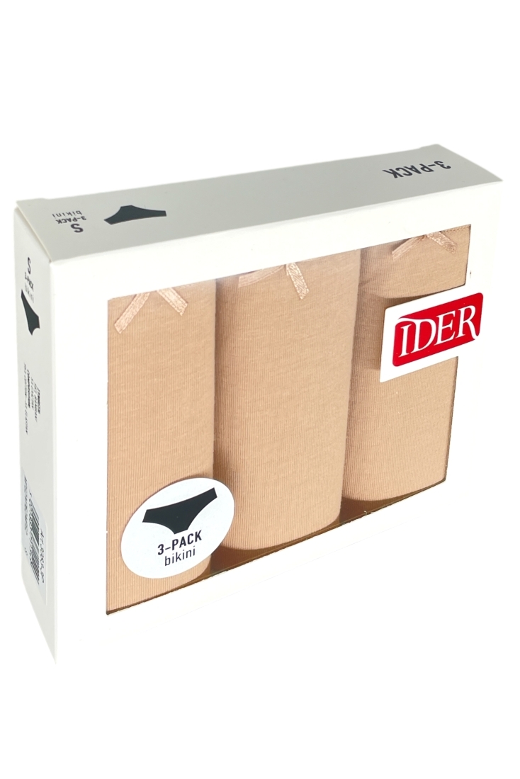 3-PACK ΓΥΝΑΙΚΕΙΟ ΣΛΙΠ BIKINI ΜΟΝΟΧΡΩΜΟ ΜΕ ΦΙΟΓΚΑΚΙ ΜΕ ΕΙΔΙΚΗ ΡΑΦΗ ΠΟΥ ΕΦΑΡΜΟΖΕΙ ΧΩΡΙΣ ΝΑ ΔΙΑΓΡΑΦΕΙ