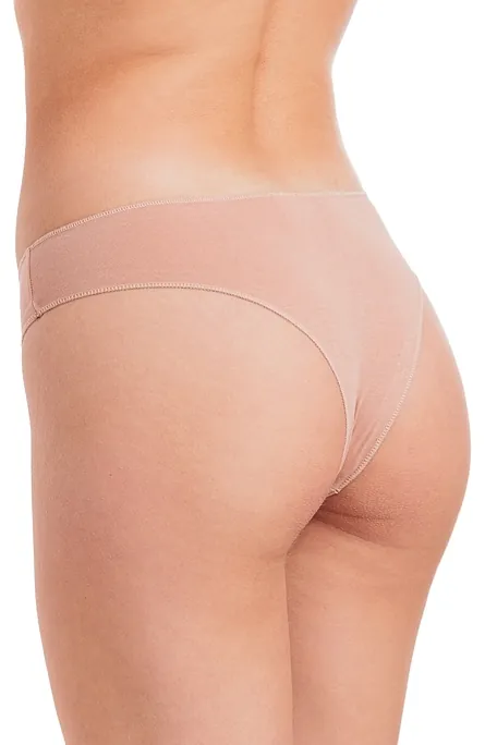 3-PACK ΓΥΝΑΙΚΕΙΟ ΣΛΙΠ BRAZIL ΜΟΝΟΧΡΩΜΟ ΜΕ ΦΙΟΓΚΑΚΙ ΜΕ ΕΙΔΙΚΗ ΡΑΦΗ ΠΟΥ ΕΦΑΡΜΟΖΕΙ ΧΩΡΙΣ ΝΑ ΔΙΑΓΡΑΦΕΙ