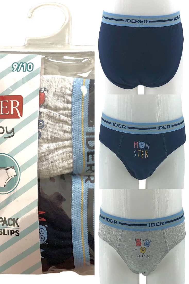 2-PACK ΑΓΟΡΙΣΤΙΚΟ ΣΛΙΠ ΒΑΜΒΑΚΕΡΟ ΜΕ ΕΞΩΤΕΡΙΚΟ ΛΑΣΤΙΧΟ ΚΑΙ ΣΧΕΔΙΟ ΤΕΡΑΤΑ